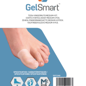 Gelsmart Teen-/Vingermuts M 4 st.