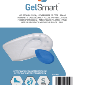Gelsmart Hielspoorkussen + Uitneembare Pelotte L 1 paar